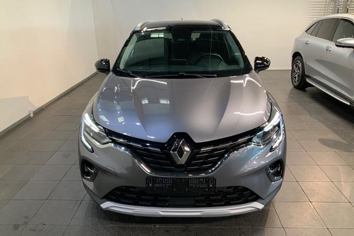 Grå Renault Captur fra 2020