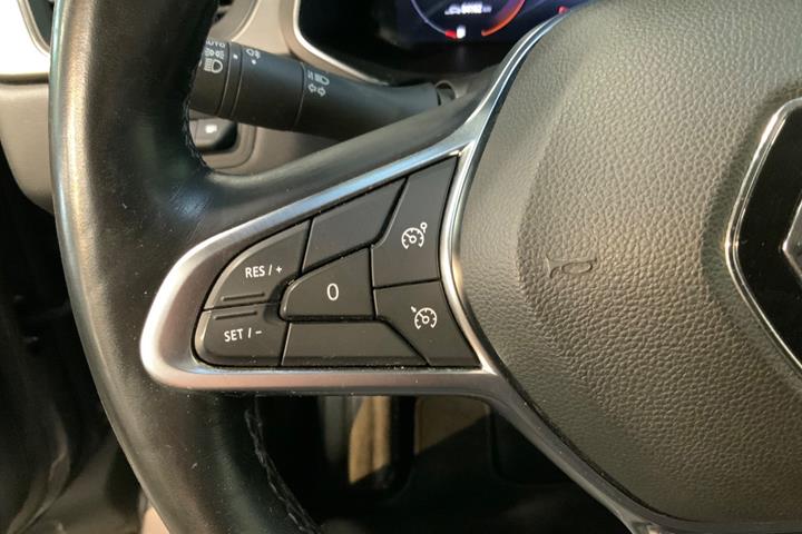 Grå Renault Captur fra 2020
