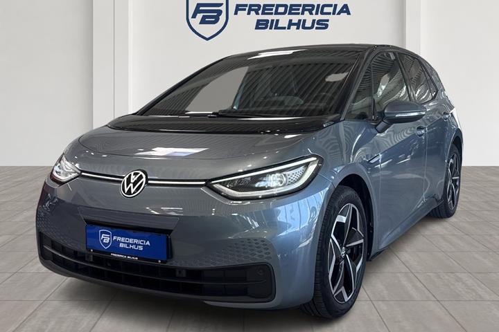 Blå VW ID.3 fra 2021