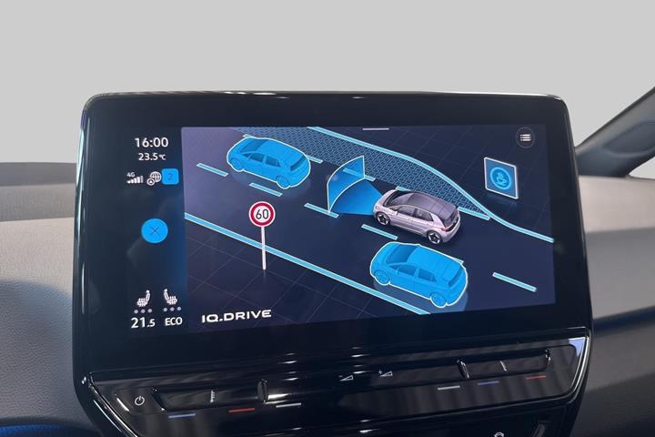 Blå VW ID.3 fra 2021