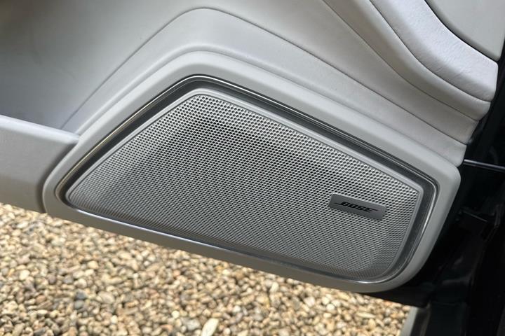 Sort Porsche Panamera 4 fra 2019