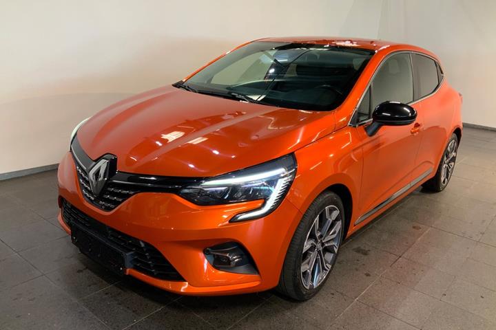 Orange Renault Clio V fra 2020