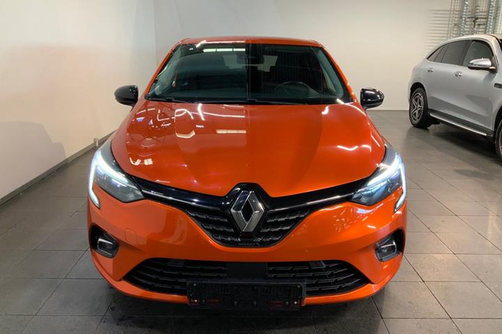 Orange Renault Clio V fra 2020
