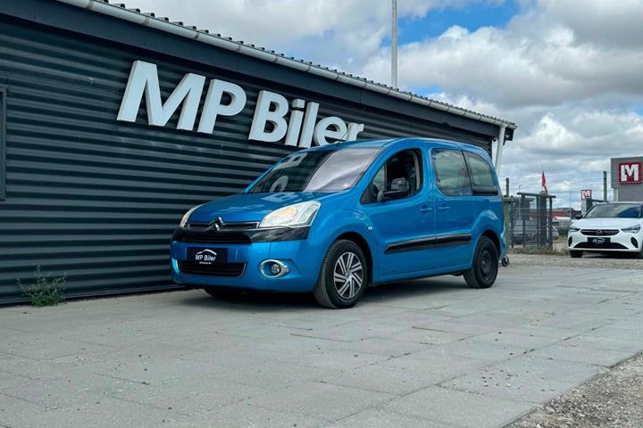 Blå Citroën Berlingo fra 2012