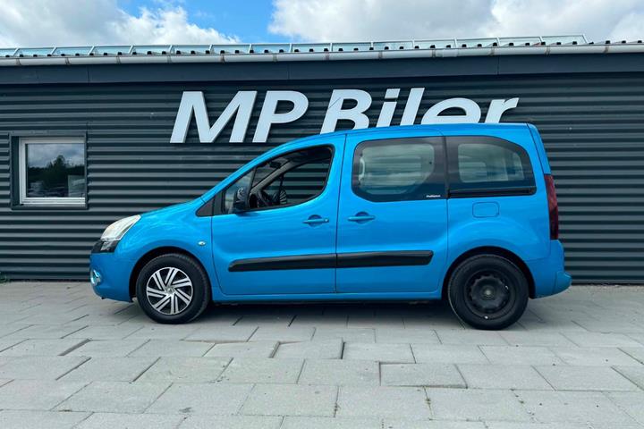 Blå Citroën Berlingo fra 2012