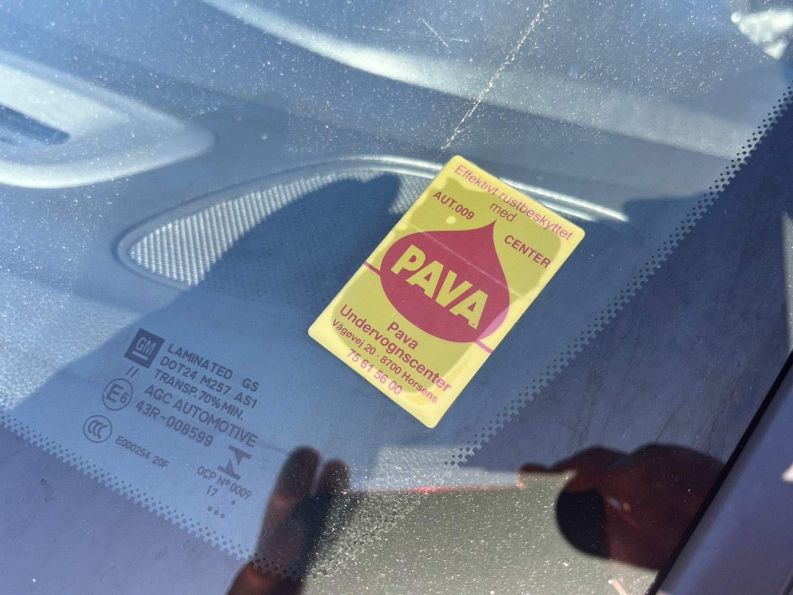 Sort Opel Astra fra 2018