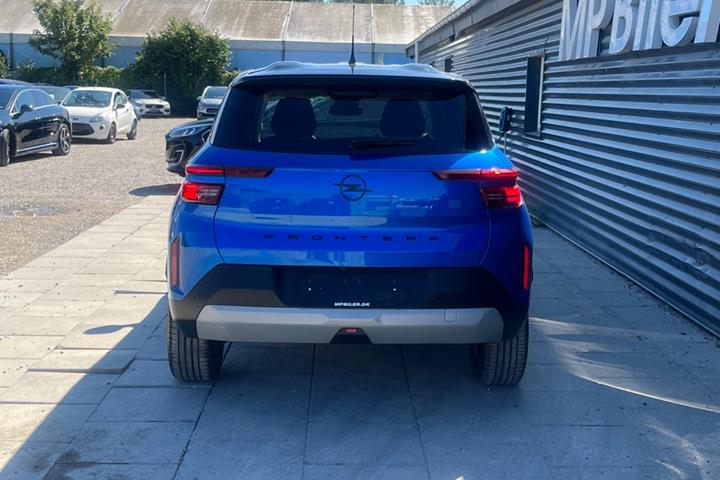 Blå Opel Frontera fra 2025
