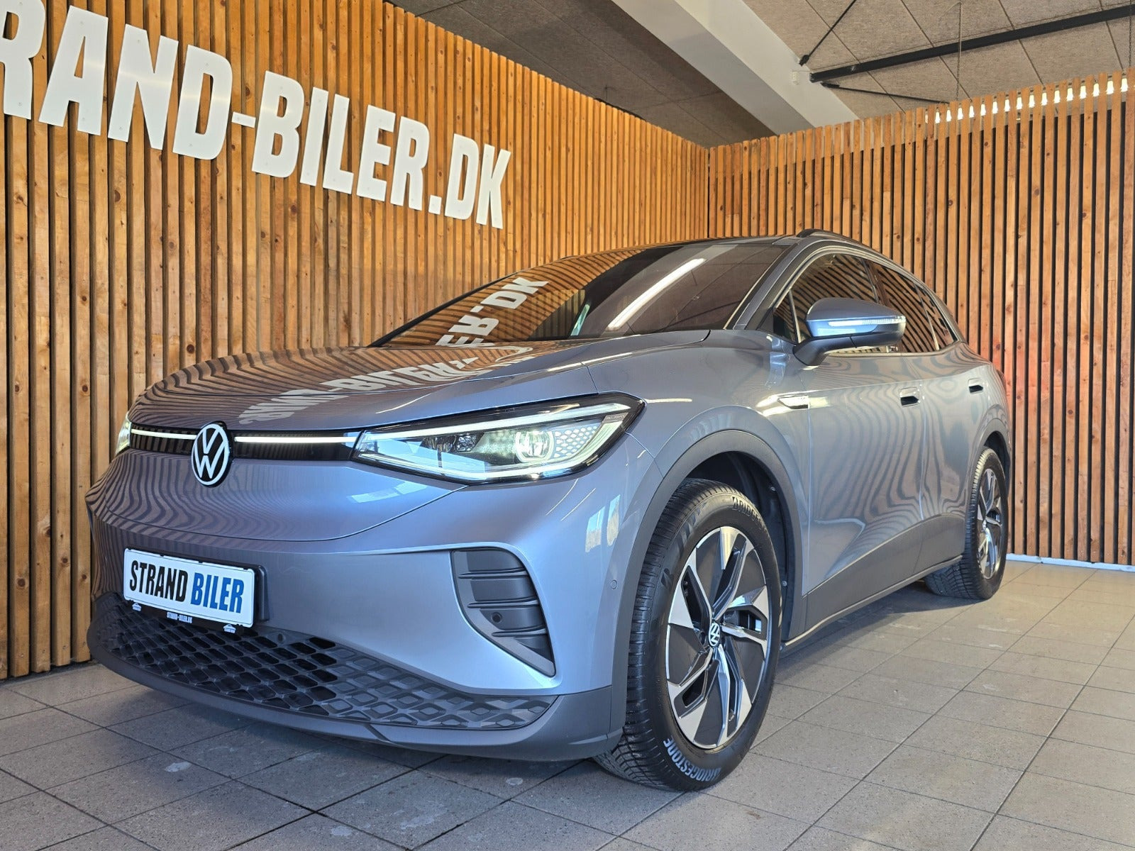 Blå VW ID.4 fra 2022