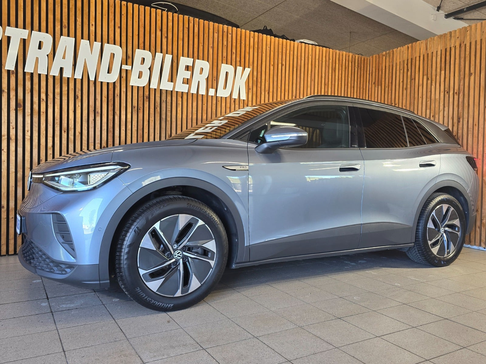 Blå VW ID.4 fra 2022