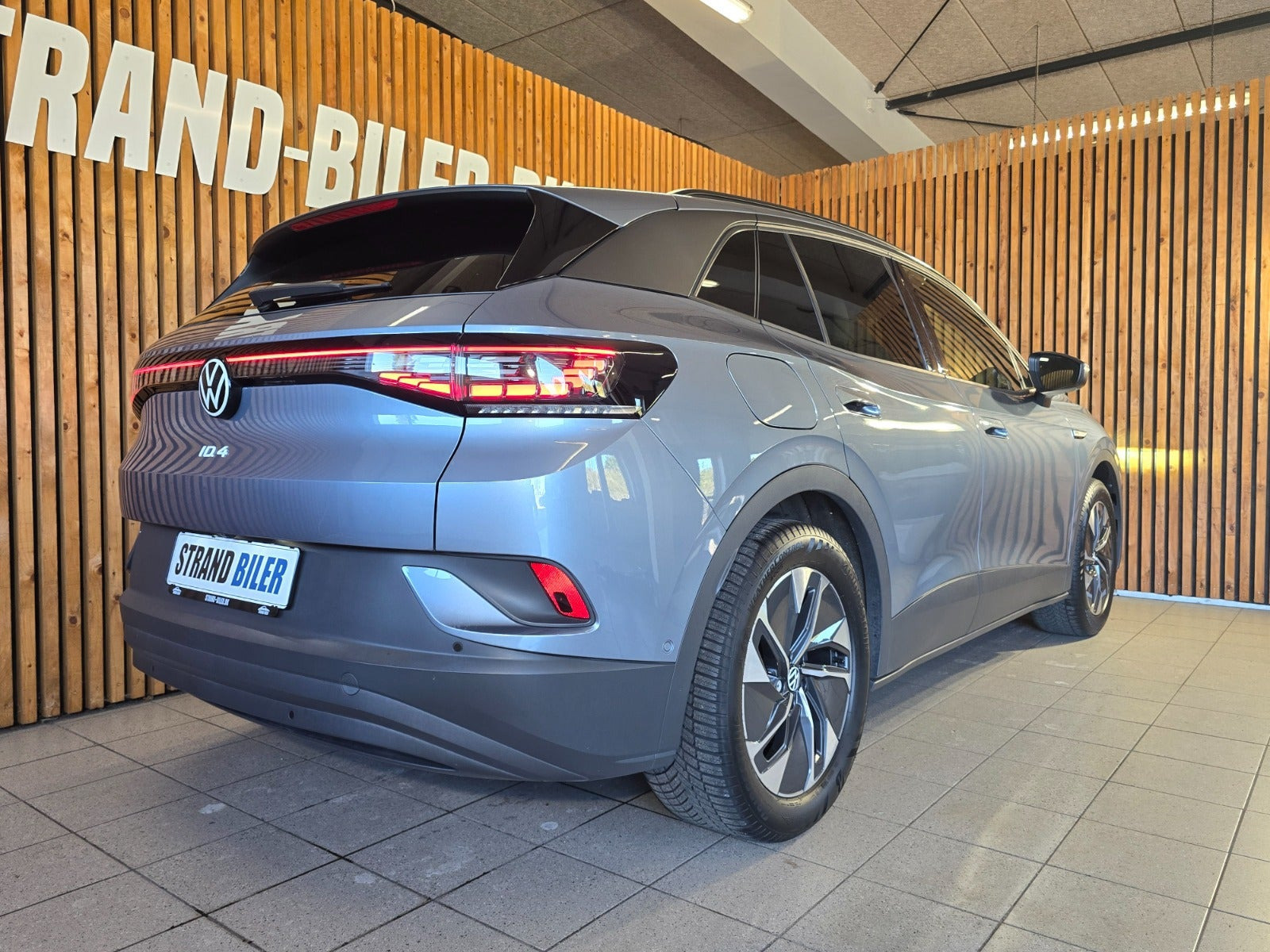 Blå VW ID.4 fra 2022