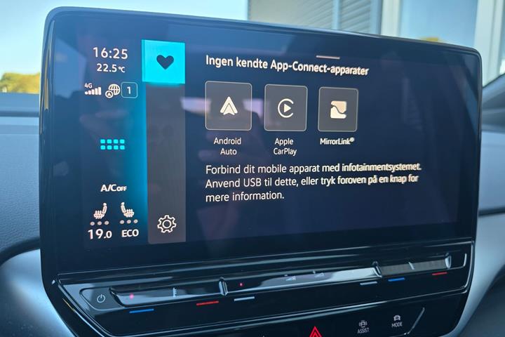 Blå VW ID.4 fra 2022