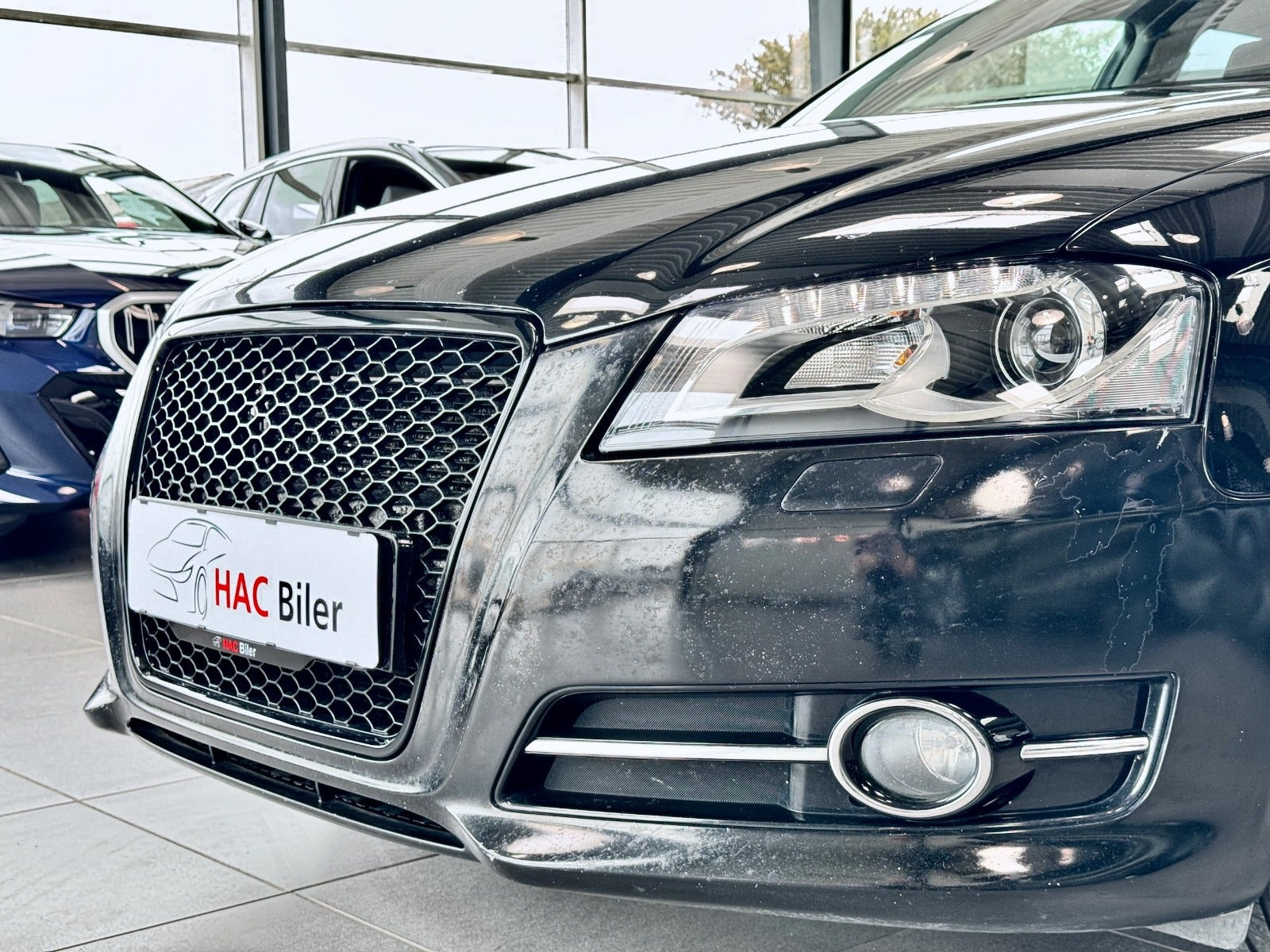 Gul Audi A3 fra 2012