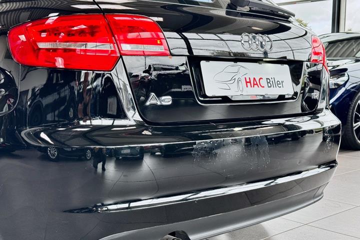 Gul Audi A3 fra 2012
