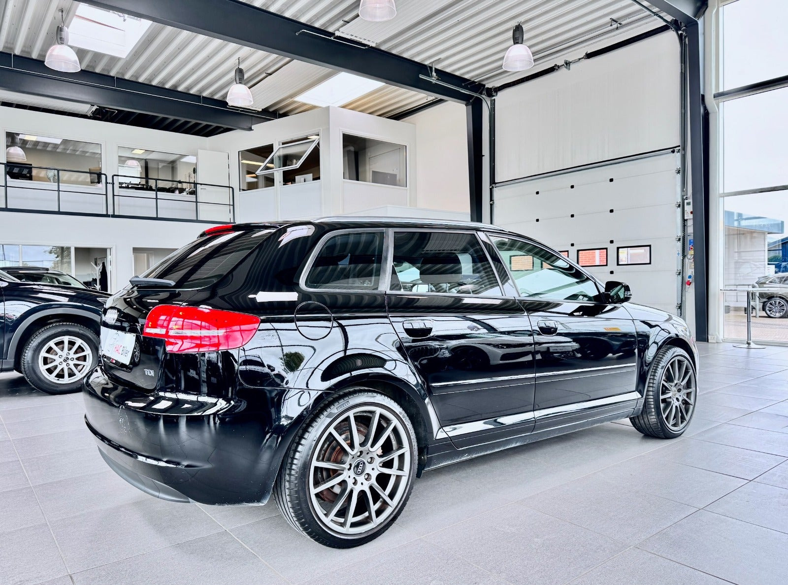 Gul Audi A3 fra 2012