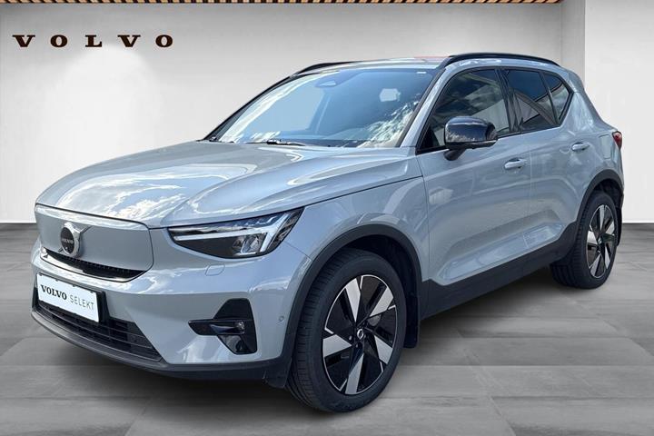 Grå Volvo EX40 fra 2025