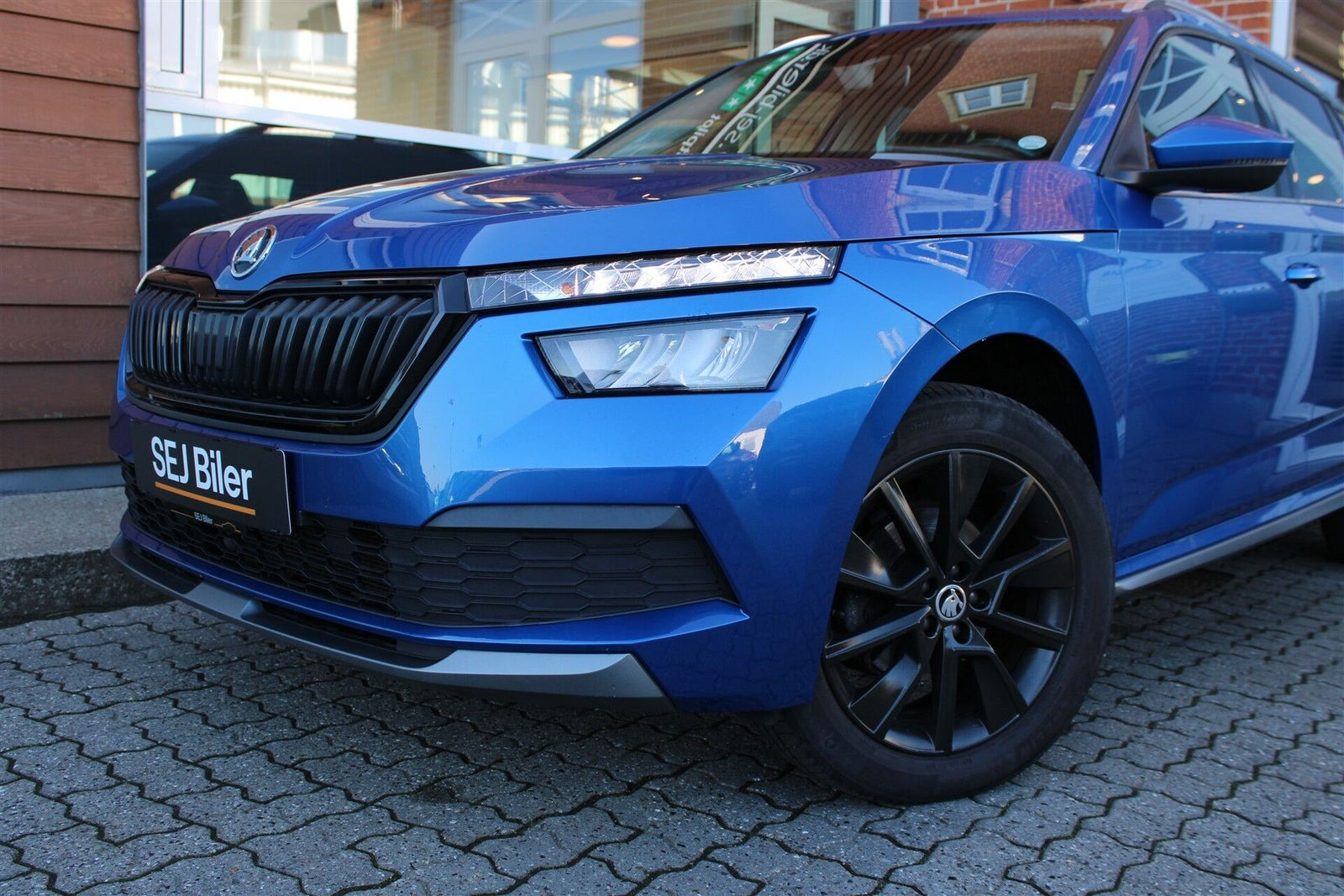 Blå Skoda Kamiq fra 2020