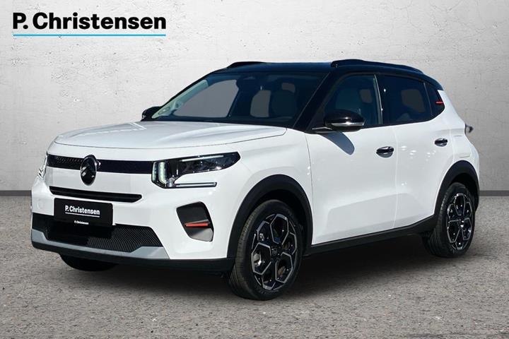 Hvid Citroën ë-C3 fra 2025 set udefra