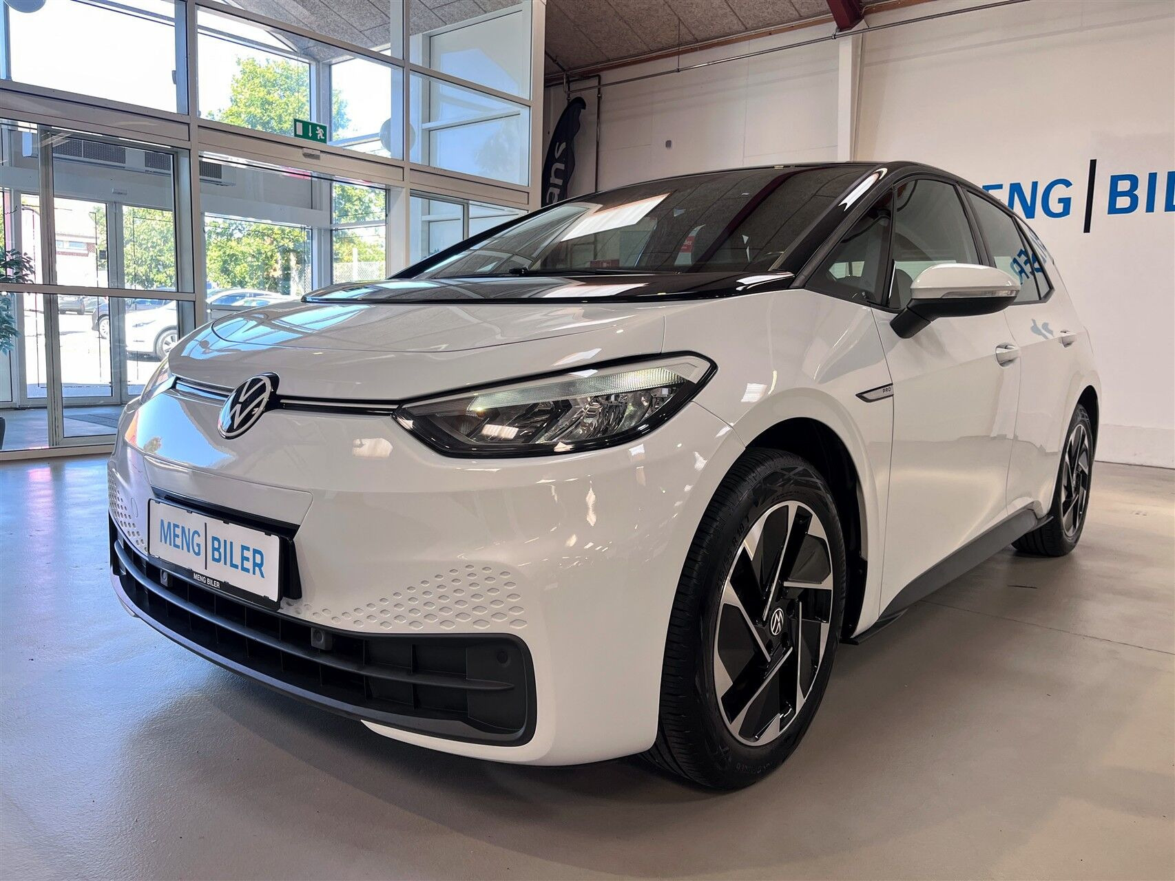 Hvid VW ID.3 fra 2021