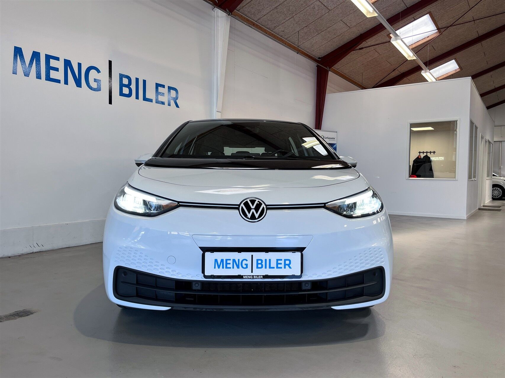 Hvid VW ID.3 fra 2021