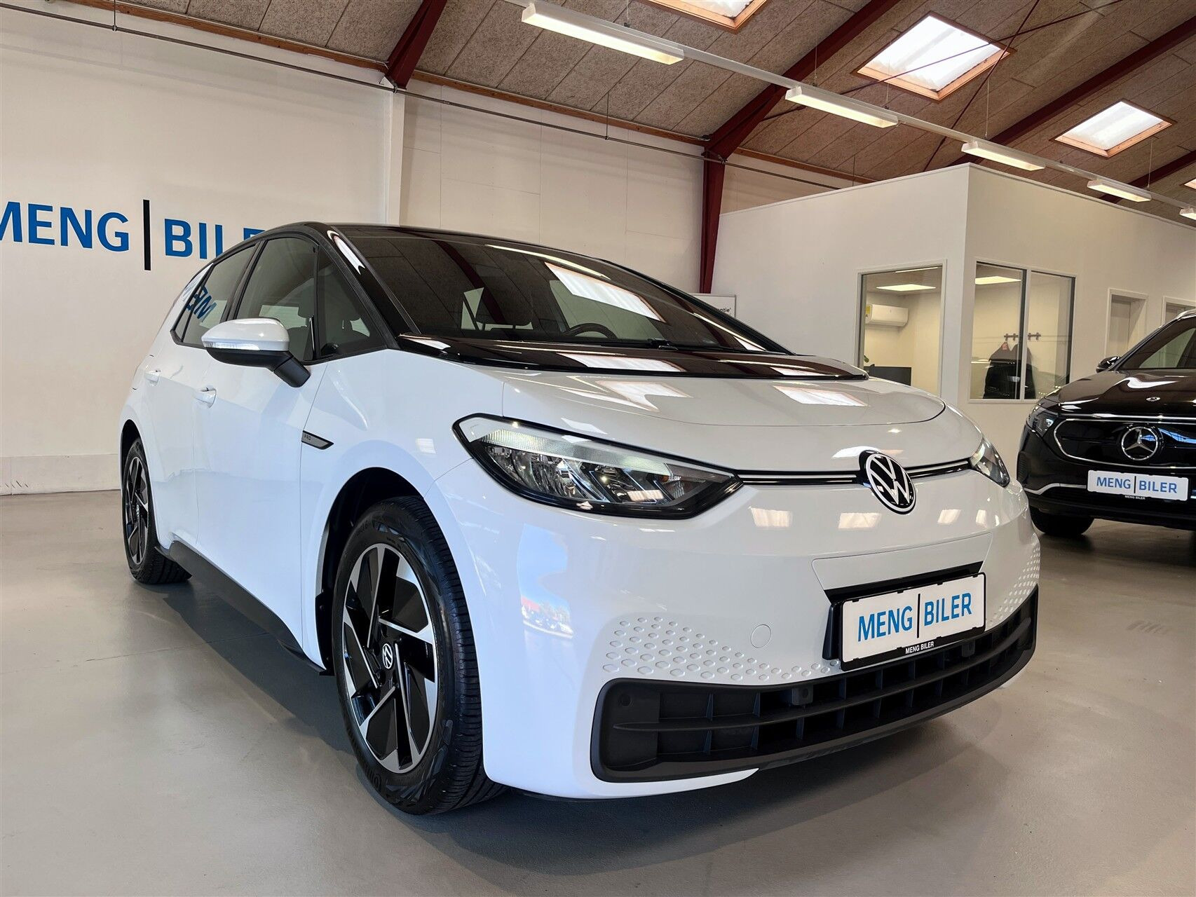 Hvid VW ID.3 fra 2021