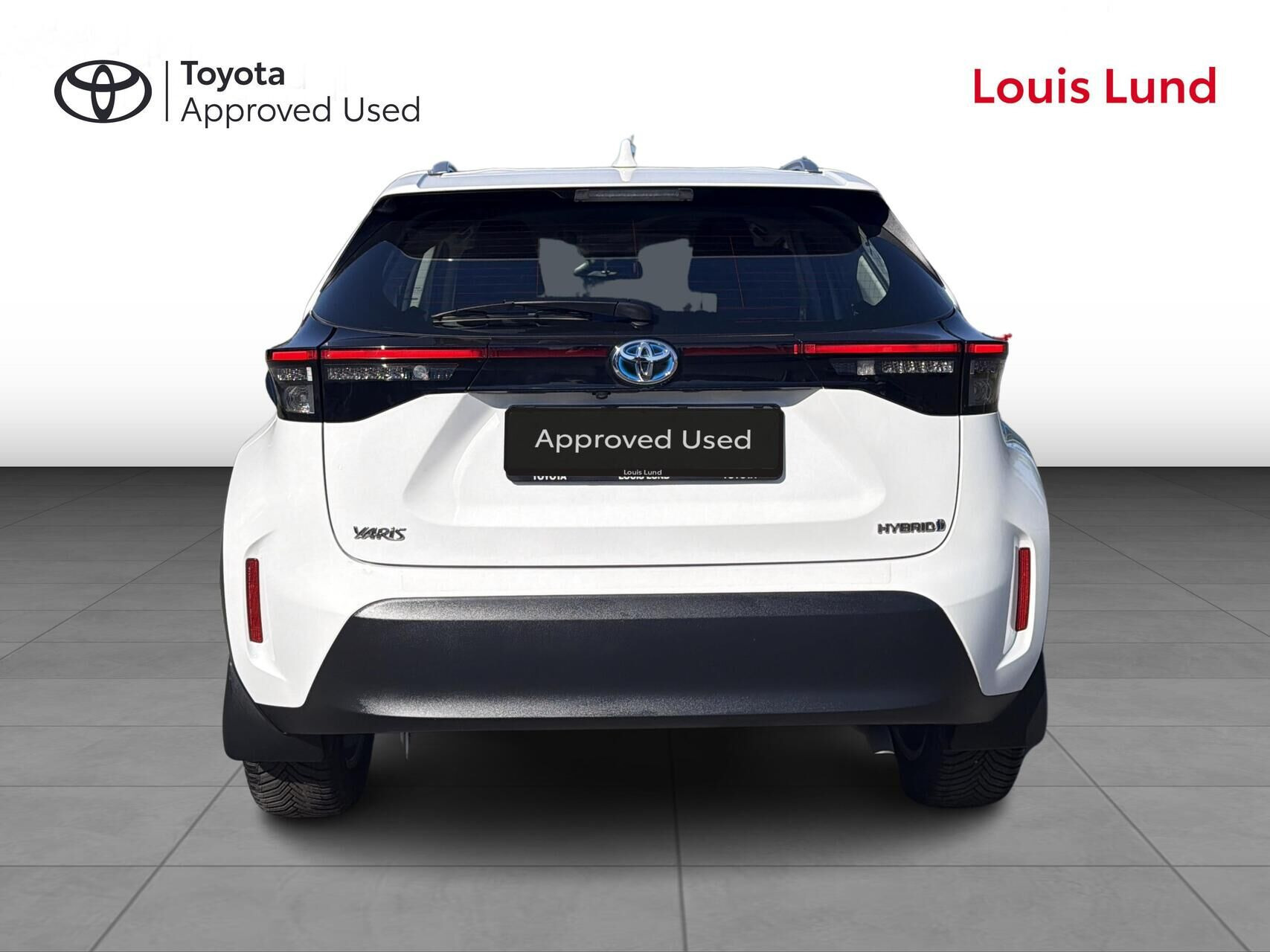 Hvid Toyota Yaris Cross fra 2022