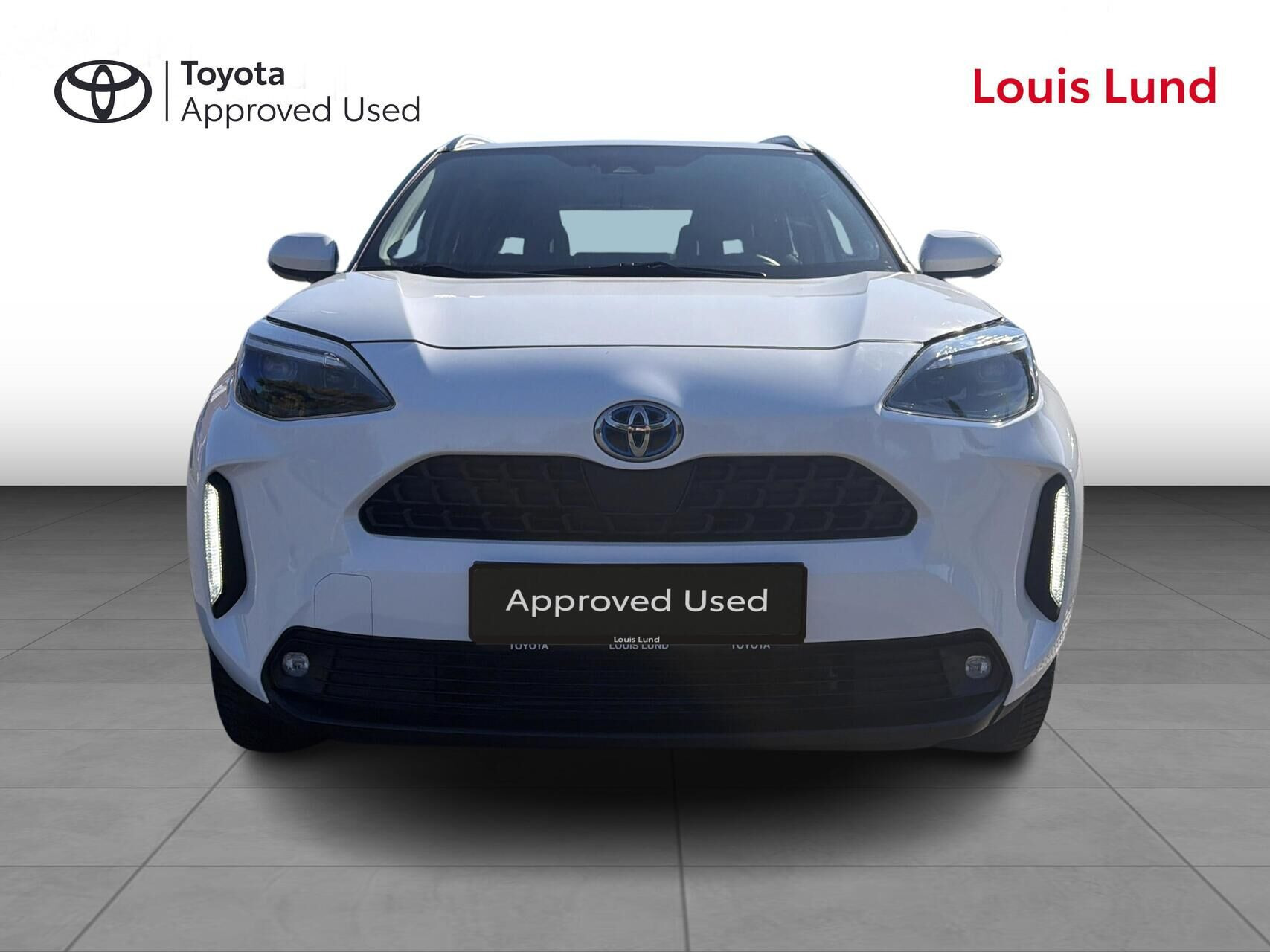 Hvid Toyota Yaris Cross fra 2022