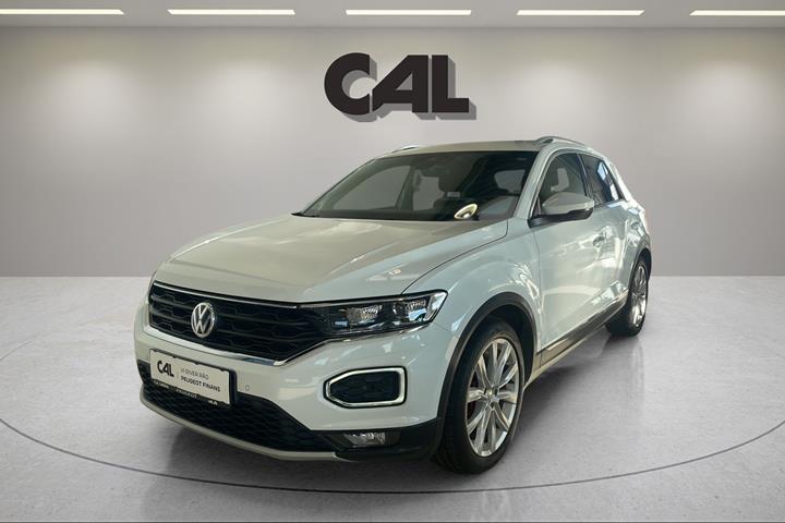 Hvid VW T-Roc fra 2018