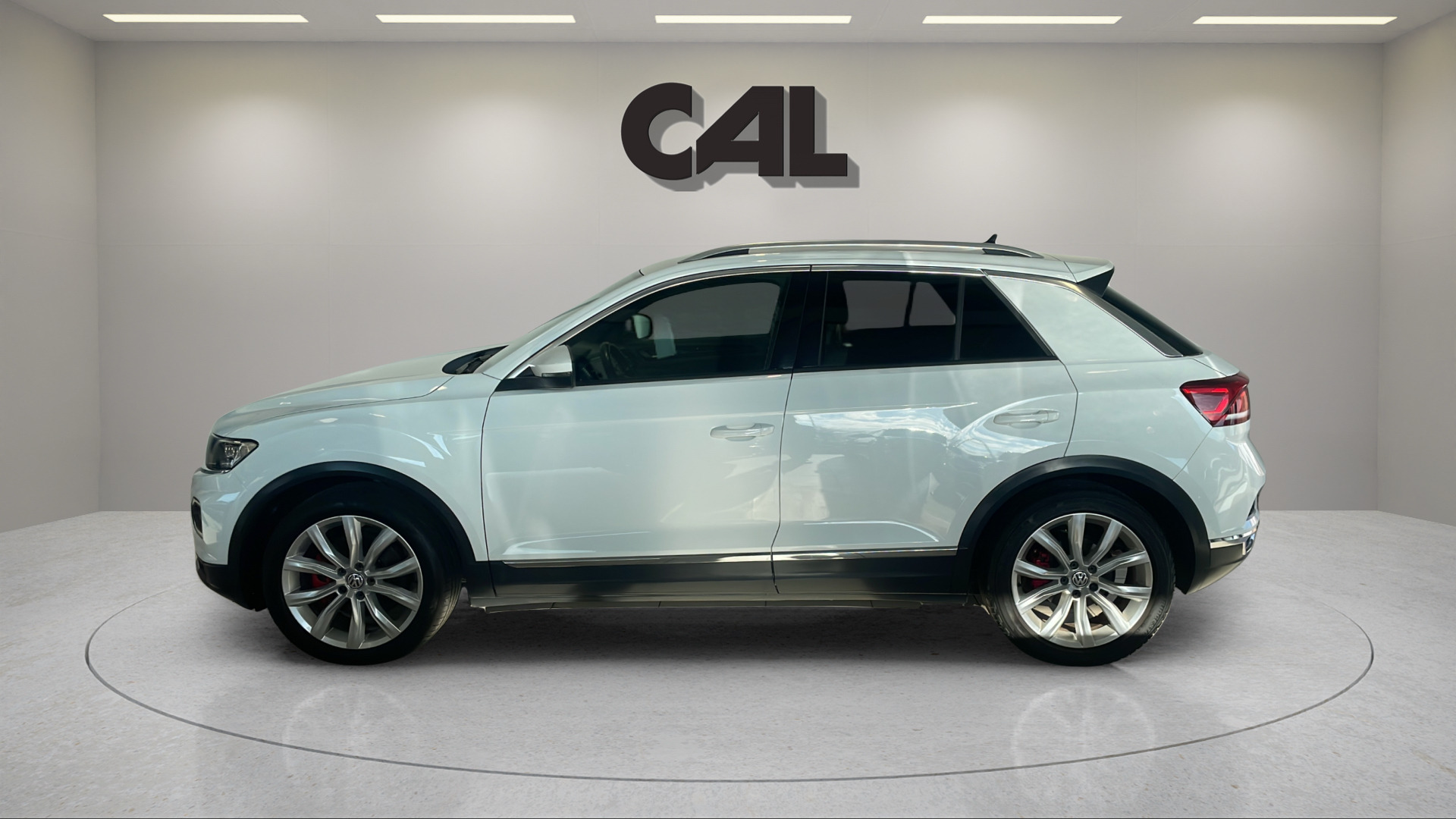 Hvid VW T-Roc fra 2018
