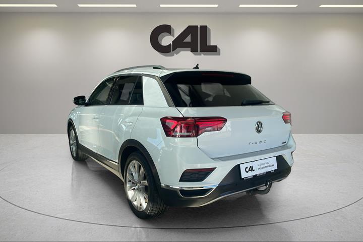 Hvid VW T-Roc fra 2018
