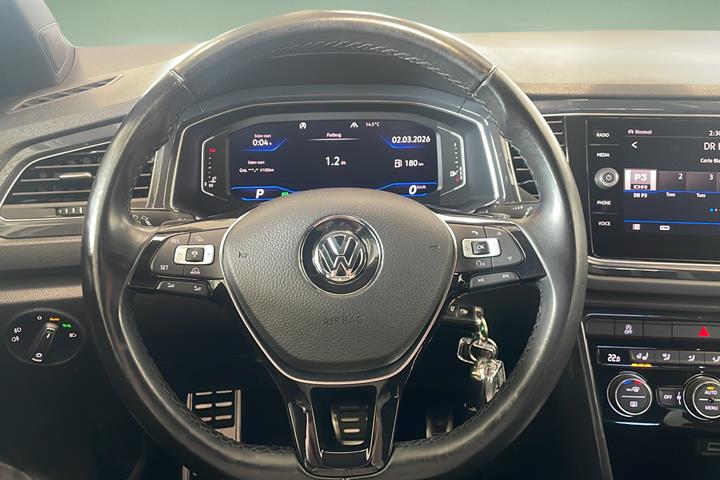 Hvid VW T-Roc fra 2018