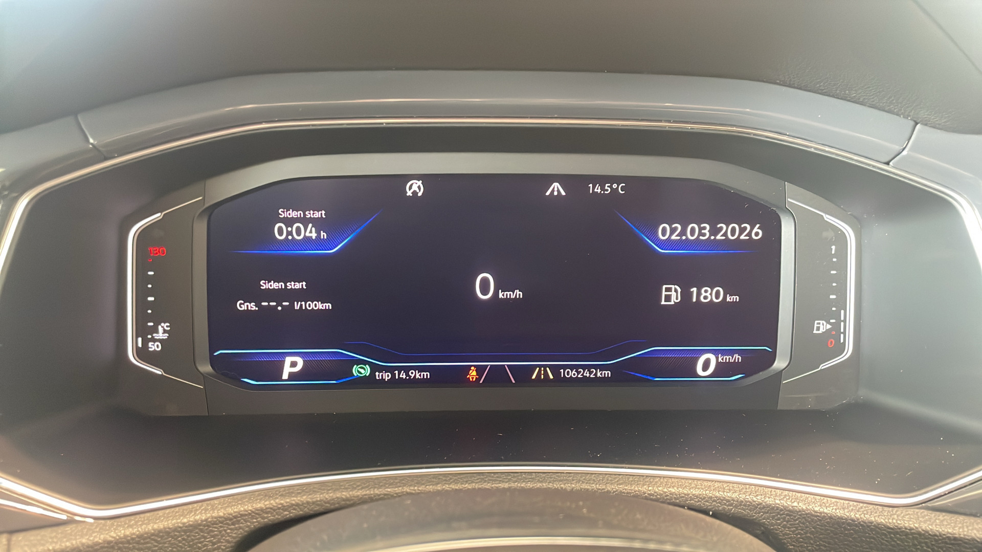 Hvid VW T-Roc fra 2018