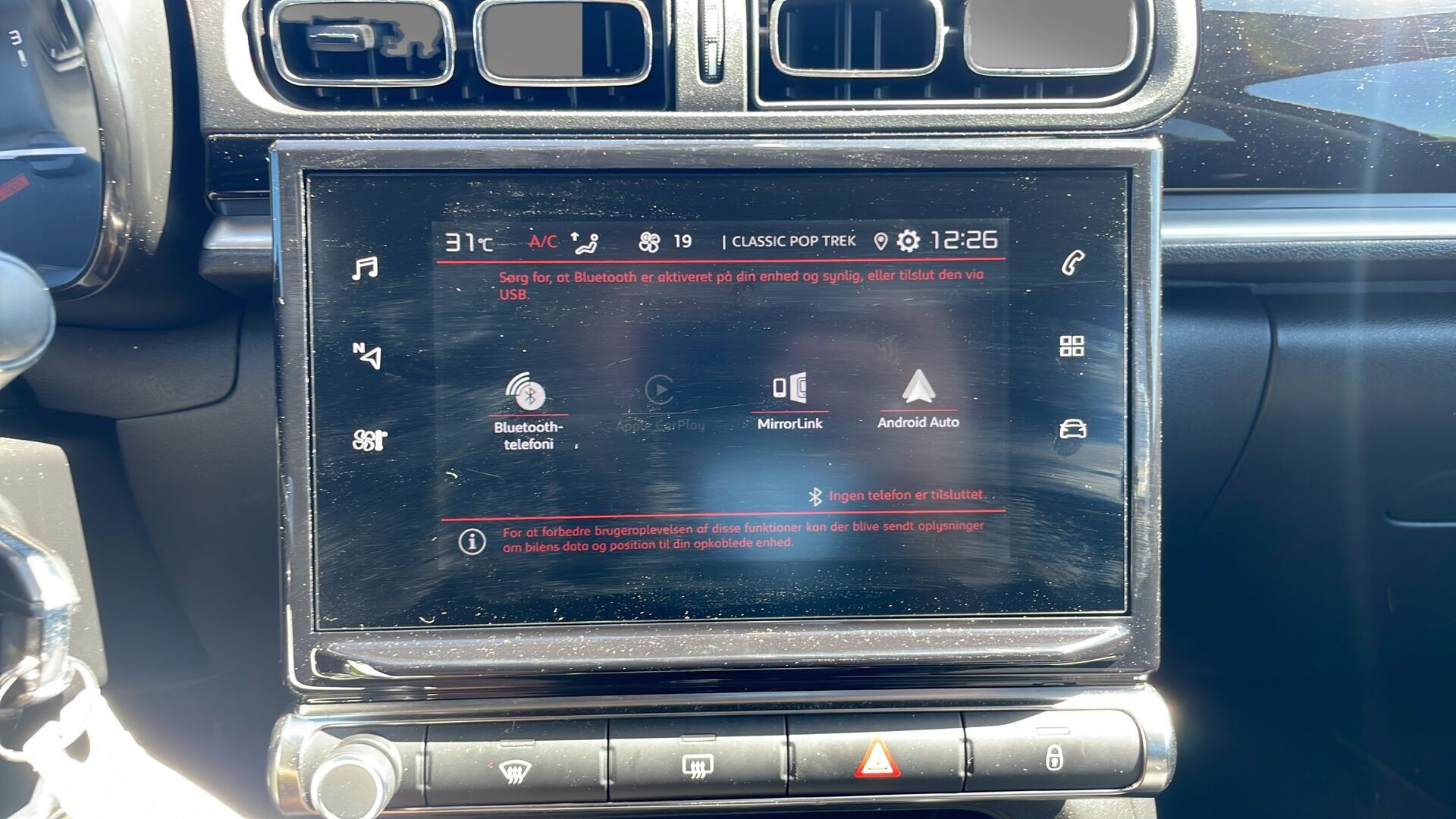 Sort Citroën C3 fra 2023
