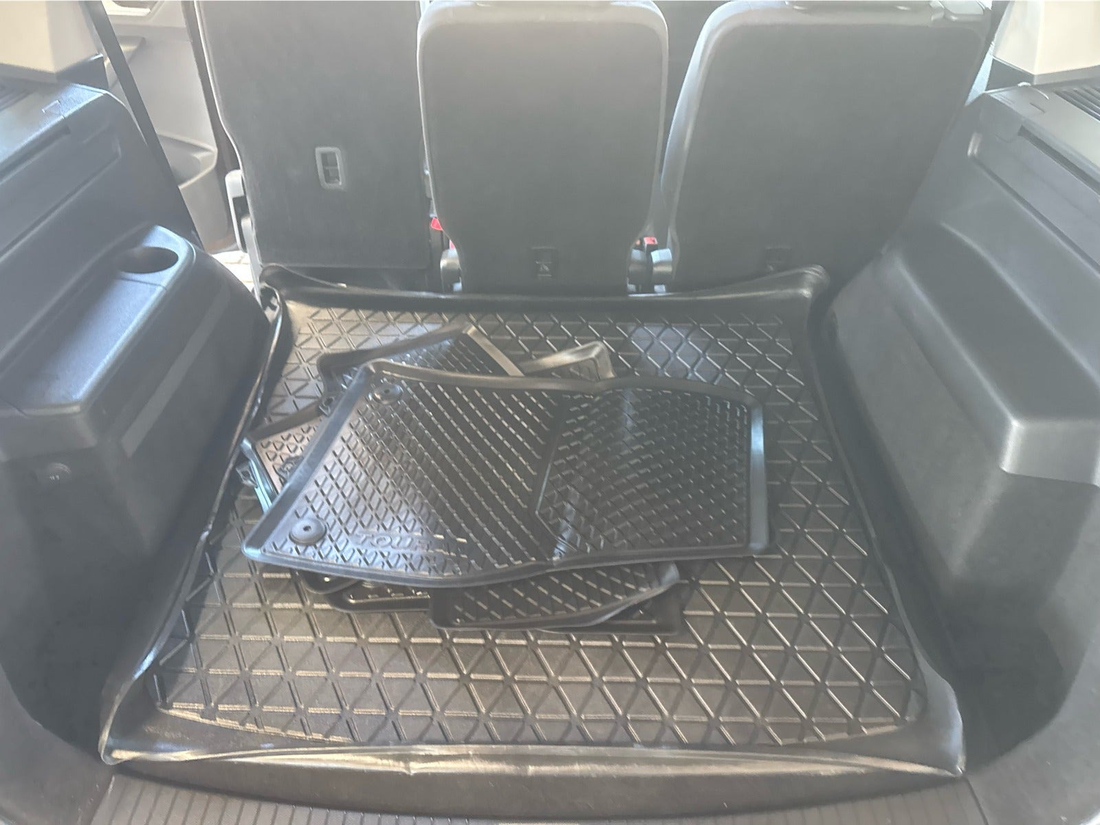 Brun VW Touran fra 2017