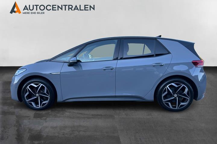 Grå VW ID.3 fra 2023
