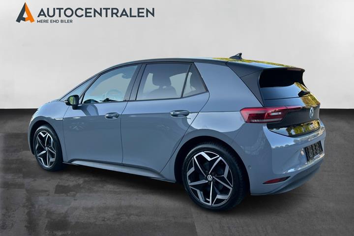 Grå VW ID.3 fra 2023