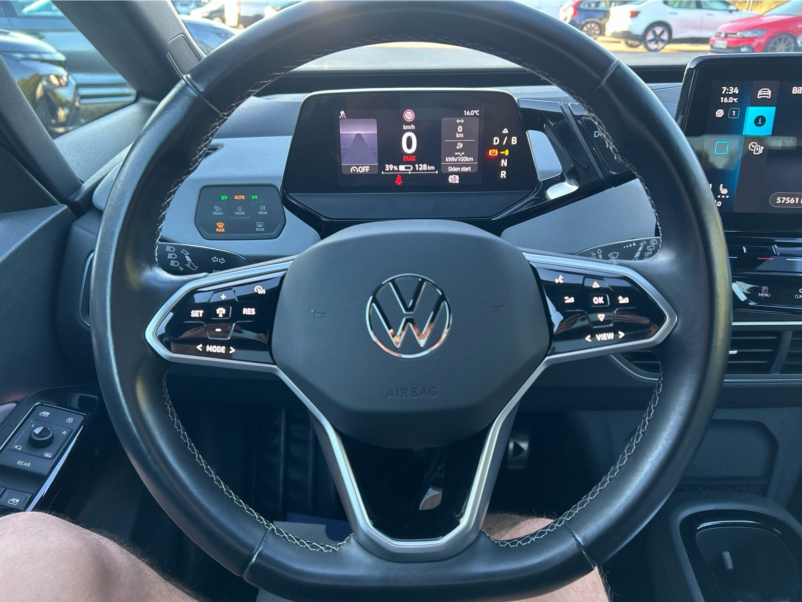 Grå VW ID.3 fra 2023