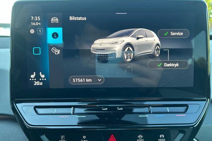 Grå VW ID.3 fra 2023