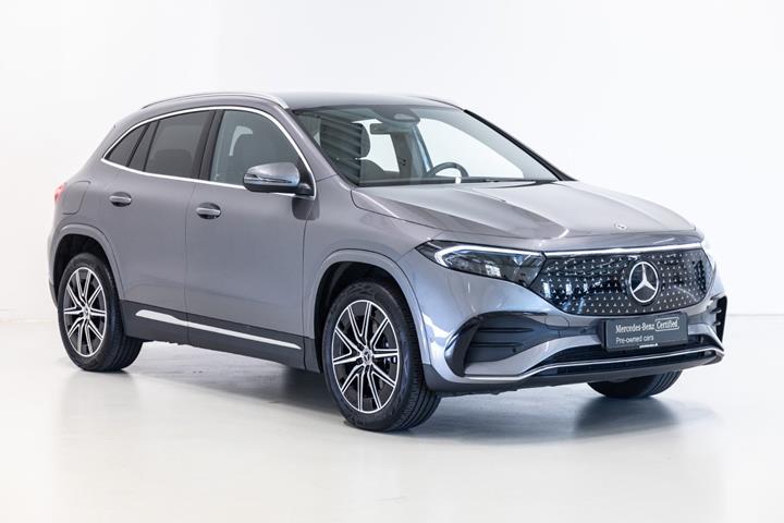 Grå Mercedes EQA350 fra 2025