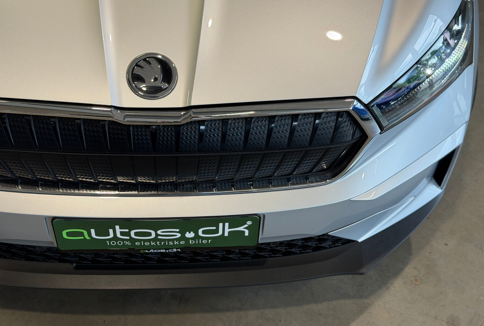 Sølv Skoda Enyaq fra 2022