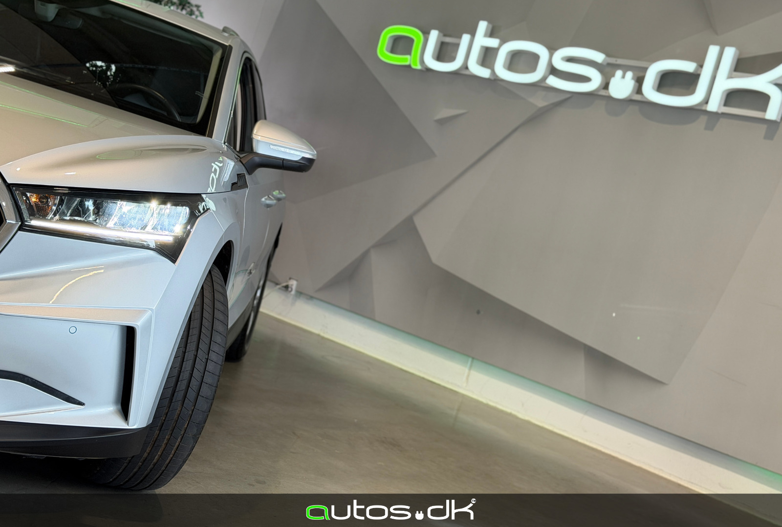 Sølv Skoda Enyaq fra 2022