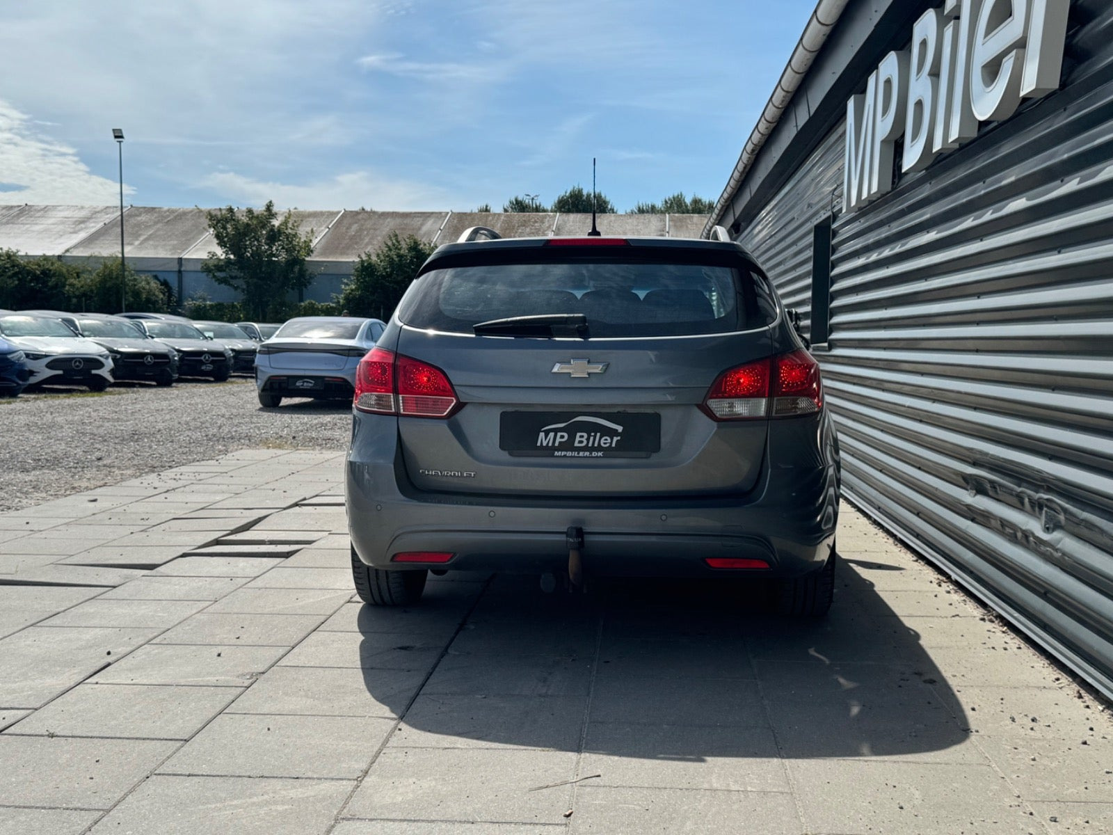Grå Chevrolet Cruze fra 2014