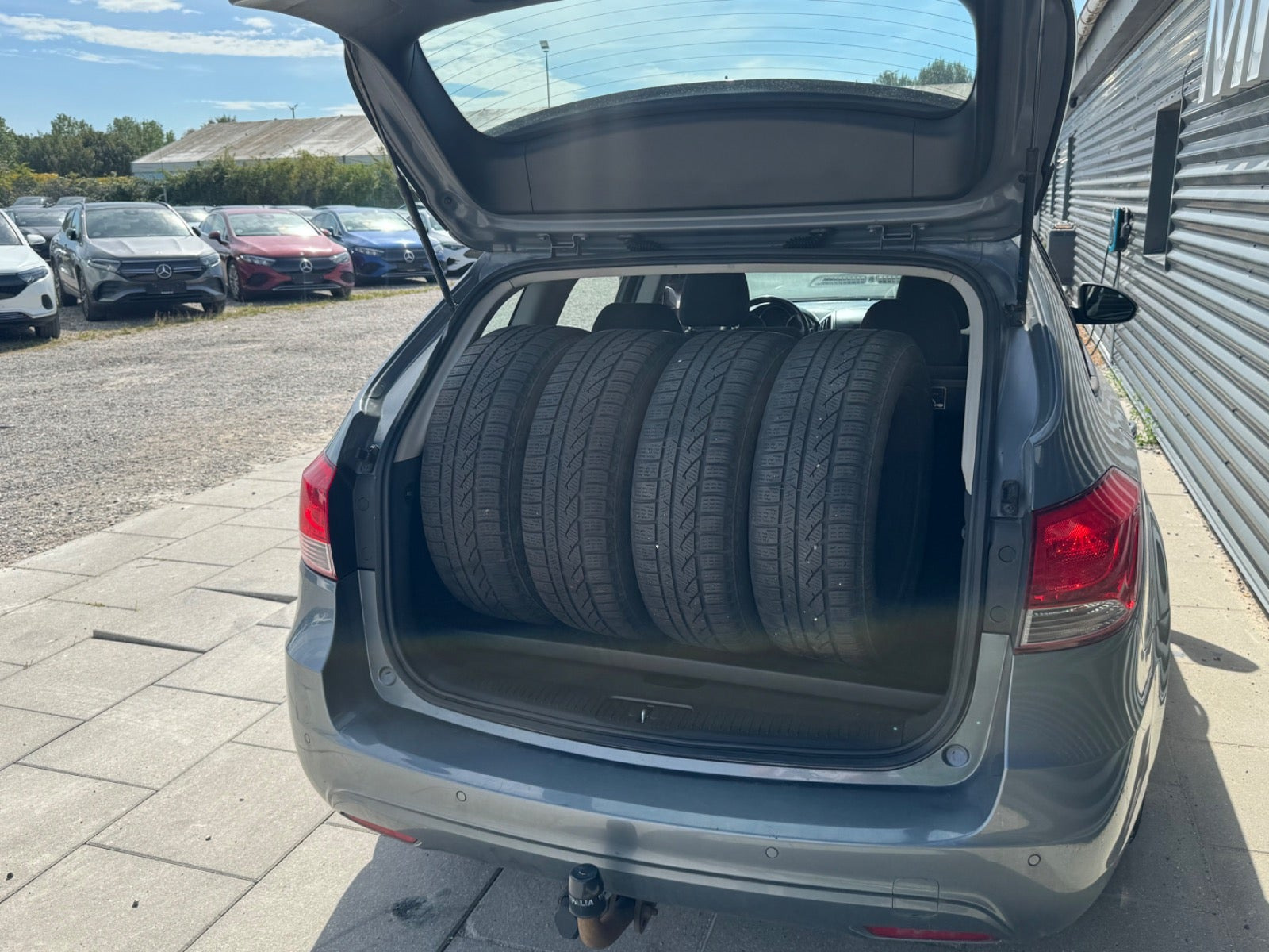 Grå Chevrolet Cruze fra 2014