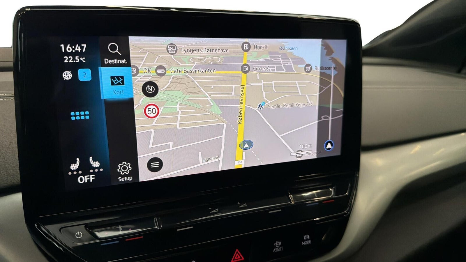 Grå VW ID.4 fra 2023