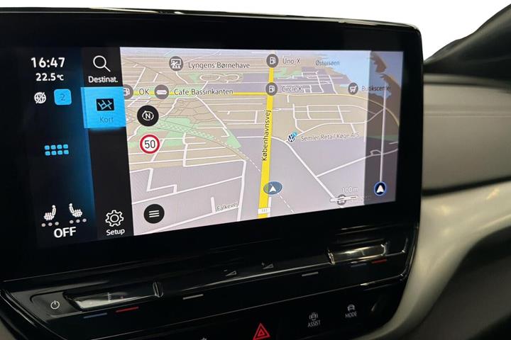 Grå VW ID.4 fra 2023