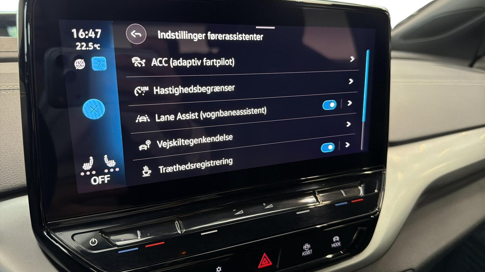 Grå VW ID.4 fra 2023