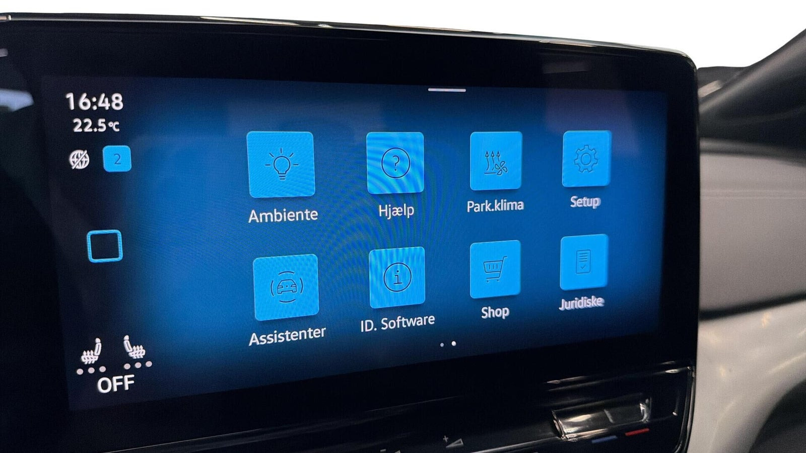 Grå VW ID.4 fra 2023