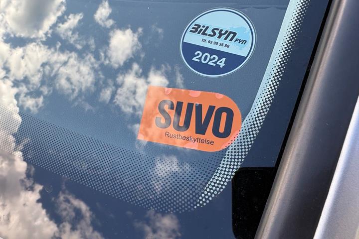 Sølv VW Golf VII fra 2019