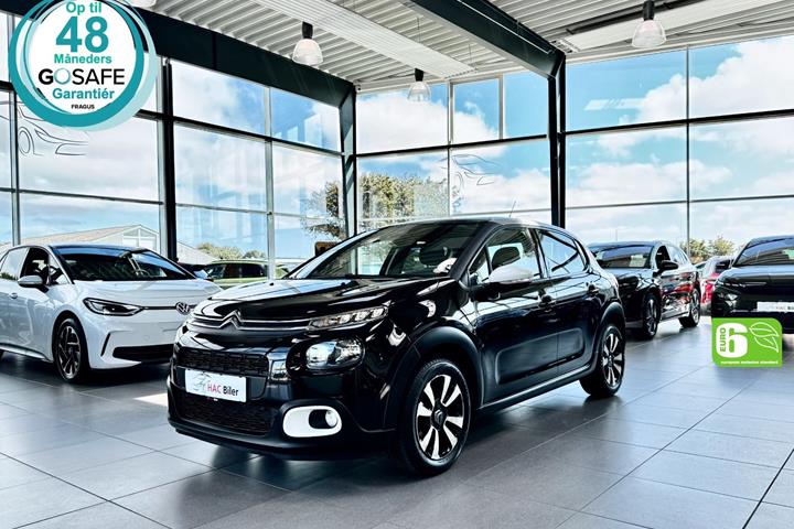 Sort Citroën C3 fra 2018