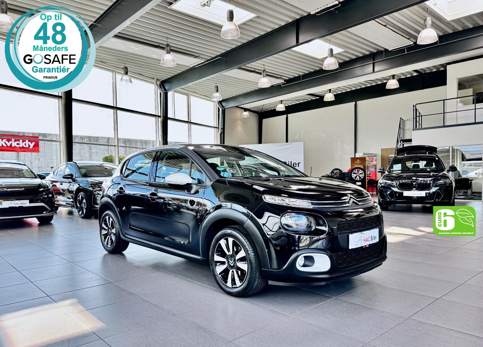 Sort Citroën C3 fra 2018