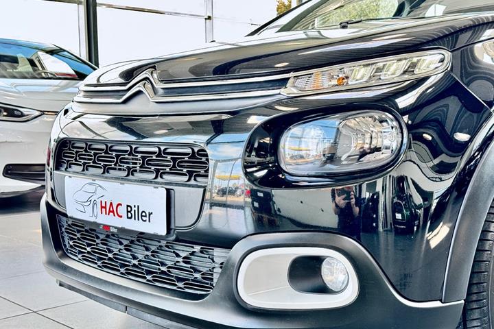 Sort Citroën C3 fra 2018